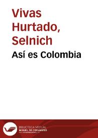 Así es Colombia