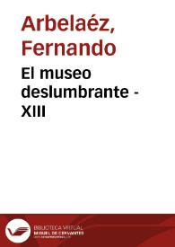 El museo deslumbrante - XIII