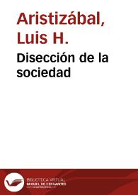 Disección de la sociedad