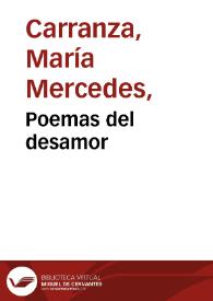 Poemas del desamor