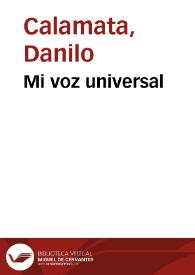Mi voz universal