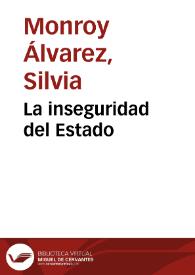 La inseguridad del Estado