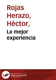 La mejor experiencia