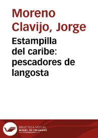 Estampilla del caribe: pescadores de langosta