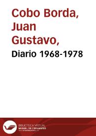 Diario 1968-1978