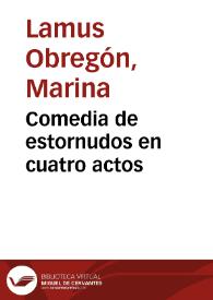 Comedia de estornudos en cuatro actos