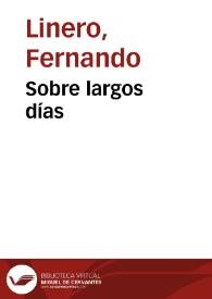 Sobre largos días