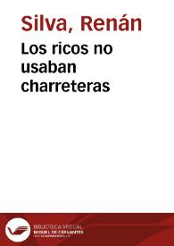 Los ricos no usaban charreteras