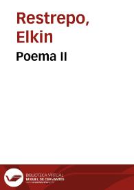 Poema II