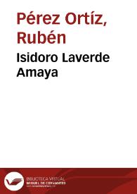 Isidoro Laverde Amaya