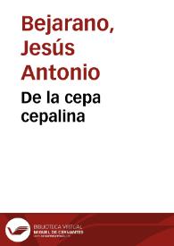 De la cepa cepalina