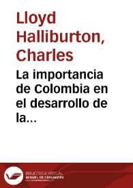 La importancia de Colombia en el desarrollo de la poesía hispanoamericana: 1925-1963