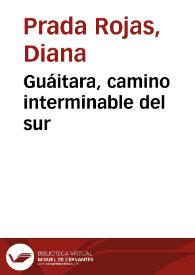Guáitara, camino interminable del sur
