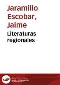 Literaturas regionales