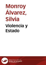 Violencia y Estado