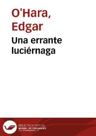 Una errante luciérnaga