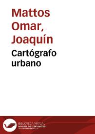 Cartógrafo urbano