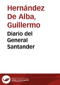 Diario del General Santander