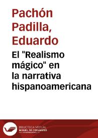 El 'Realismo mágico' en la narrativa hispanoamericana