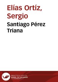Santiago Pérez Triana