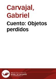 Cuento: Objetos perdidos