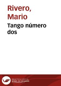 Tango número dos