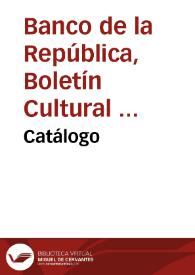 Catálogo