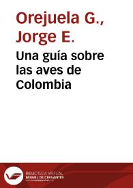Una guía sobre las aves de Colombia