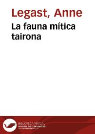 La fauna mítica tairona
