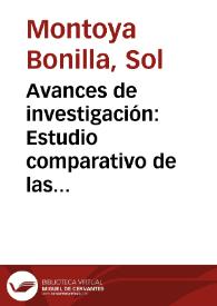 Avances de investigación:  Estudio comparativo de las condiciones de vida de las familias desplazadas por la violencia en Urabá
