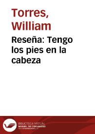 Reseña: Tengo los pies en la cabeza