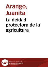 La deidad protectora de la agricultura