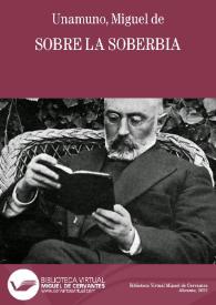 Sobre la soberbia