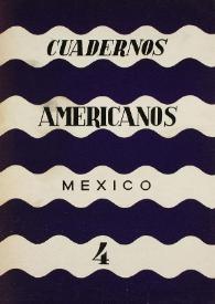 Cuadernos americanos. Año VII, vol. XL, núm. 4, julio-agosto de 1948