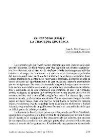'El verdugo' (1964) y la tragedia grotesca