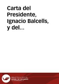 Carta del Presidente, Ignacio Balcells, y del Secretario, Félix Echevarría, del Comité Ercilla a Rafael Altamira. Santiago de Chile, 30 de junio de 1910