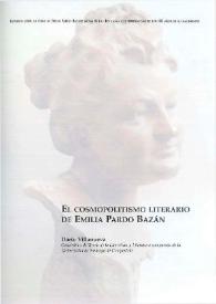 El cosmopolitismo literario de Emilia Pardo Bazán
