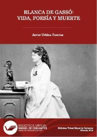 Blanca de Gassó: vida, poesía y muerte
