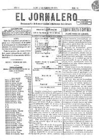 El Jornalero : semanario defensor de los intereses del obrero (Alcoy). Año 2, núm. 20, 1 de febrero de 1890