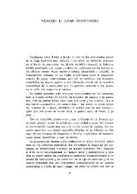 Picasso: el gran desterrado