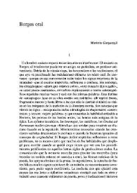 Borges oral