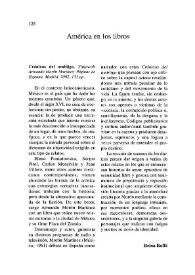 Cuadernos hispanoamericanos, núm. 634 (abril 2003). América en los libros