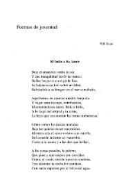 Poemas de juventud