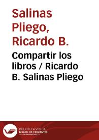 Compartir los libros