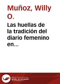 Las huellas de la tradición del diario femenino en 'Cuarta versión'