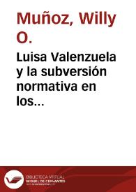 Luisa Valenzuela y la subversión normativa en los cuentos de hadas: 'Si esto es la vida, yo soy Caperucita Roja'