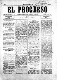 El Progreso : Periódico Democrático de la Marina. Núm. 21, 15 de enero de 1885