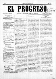 El Progreso : Periódico Democrático de la Marina. Núm. 29, 12 de marzo de 1885