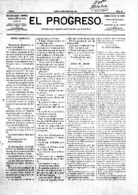 El Progreso : Periódico Democrático de la Marina. Núm. 53, 7 de junio de 1885
