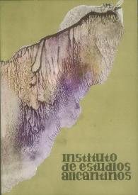 Revista Instituto de Estudios Alicantinos . Época II, núm. 7, enero 1972